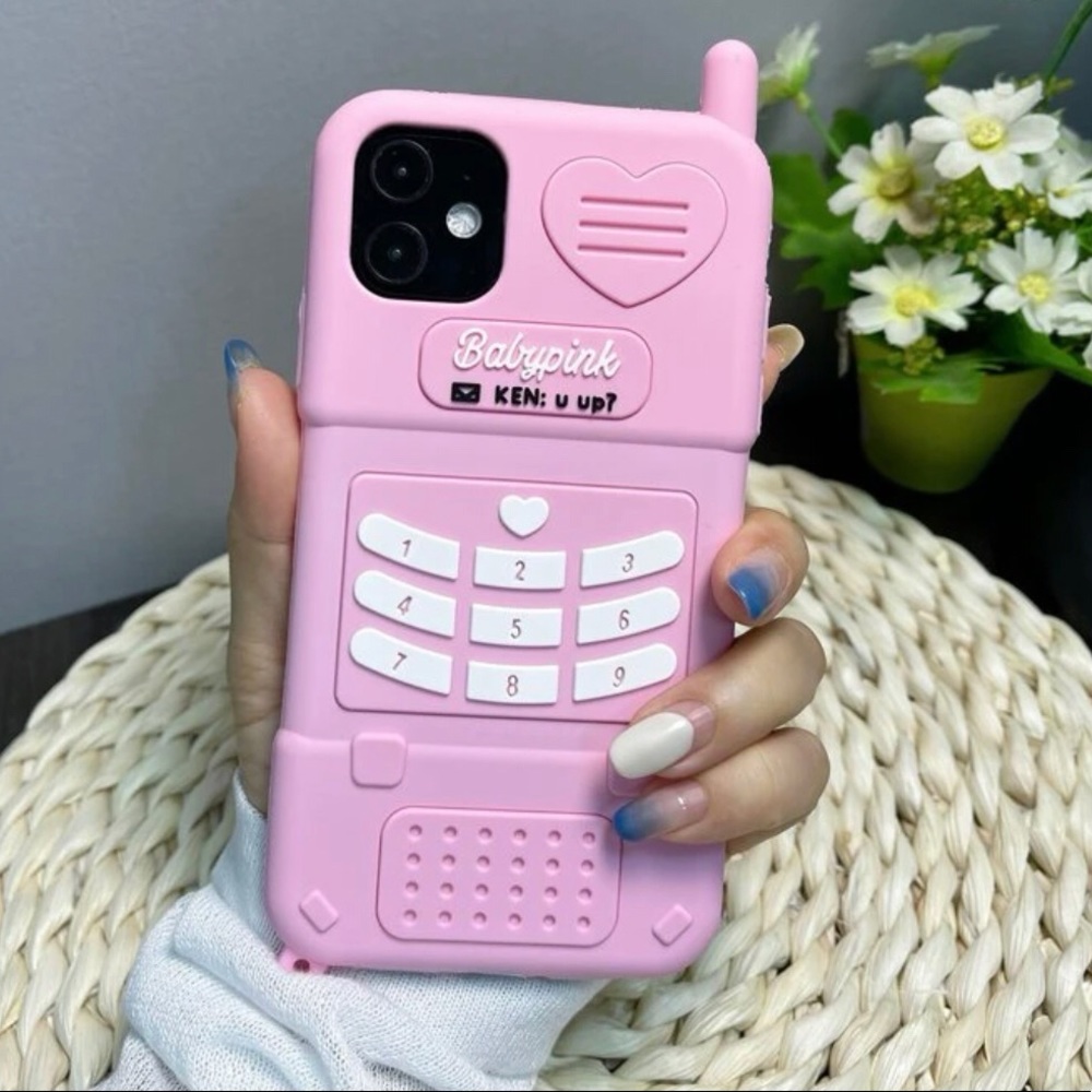 Pink Barbie iPhone Case